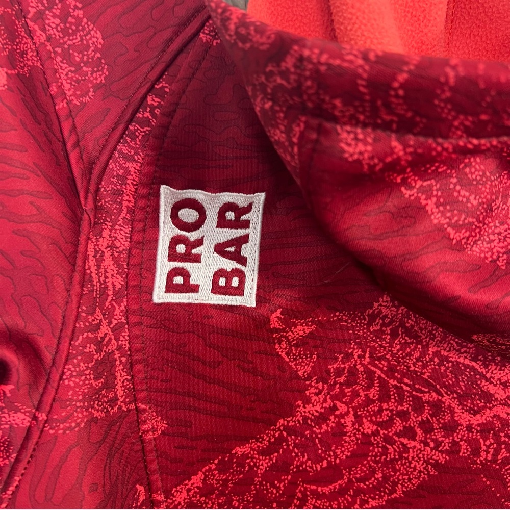 Patagonia Slopestyle Peregrine Wax Red Bird Swallows Hoodie Jacket Size Medium - Picture 8 of 11